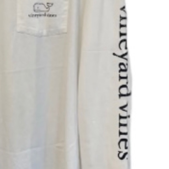 VINEYARD VINES Vintage Whale Long-Sleeve Pocket Tee - Picture 4 of 10